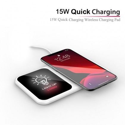 LED light Wireless Mobile Phone Charger